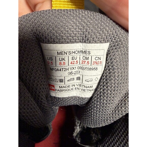 The North Face Back-To-Berkeley Redux Leather Winter Boots Black Yellow 9.5 Mens main image 4
